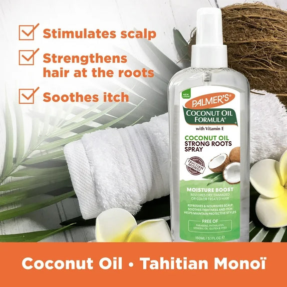 Palmer's Coconut Oil Formula Moisture Boosts Strong Roots Spray, 5.1 fl. oz