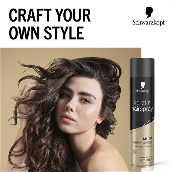 SCHWARZKOPF STYLING | STYLING Keratin Hairspray 400ml