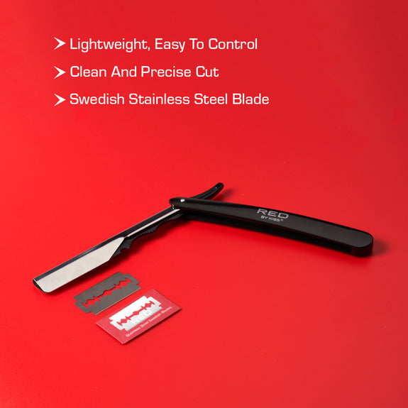 RED BY KISS Disposable Hair Shaver with 2pcs Blades