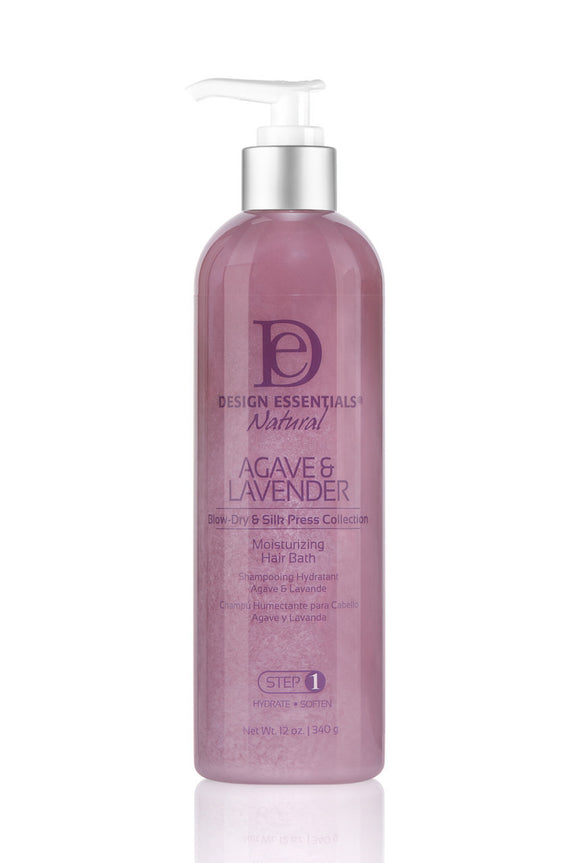 DESIGN ESSENTIALS Agave & Lavender Moisturizing Hair Bath  12 OZ