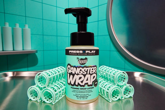 THE DOUX GANGSTER WRAP FOAMING WRAP LOTION 8 OZ