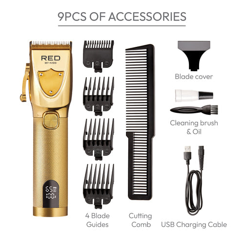 RED BY KISS: ULTRA CLEANCUT CORDLESS CLIPPER