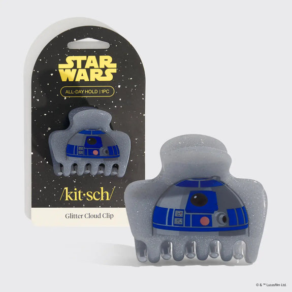 KITSCH Star Wars™ & Kitsch Glitter Cloud Clip in R2-D2