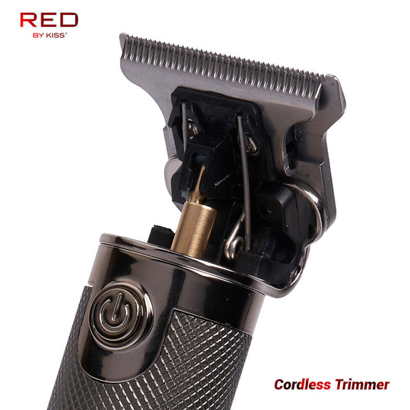 RED BY KISS Precision Blade Cordless Trimmer – Cool Gray