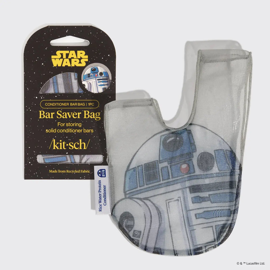Kitsch Star Wars & Kitsch Conditioner Bar Saver Bag - R2-D2 – Shaba ...