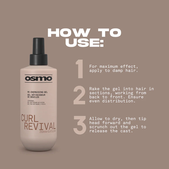 OSMO CURL REVIVAL RE-ENERGISING GEL 250 ML