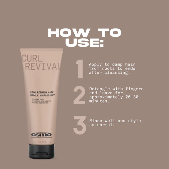 OSMO CURL REVIVAL RENOURISHING MASK-250ML