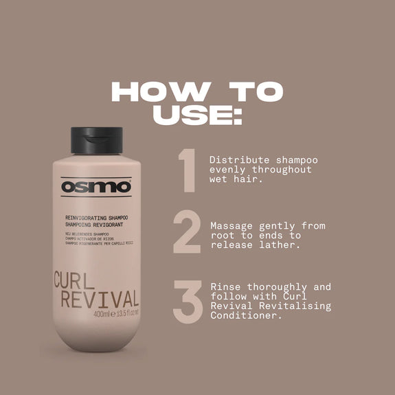 OSMO CURL REVIVAL REINVIGORATING SHAMPOO 400 ML