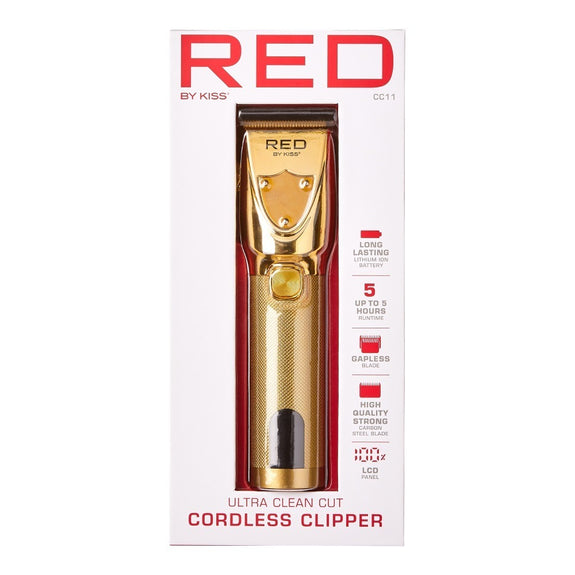 RED BY KISS: ULTRA CLEANCUT CORDLESS CLIPPER