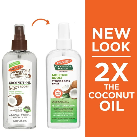 Palmer's Coconut Oil Formula Moisture Boosts Strong Roots Spray, 5.1 fl. oz