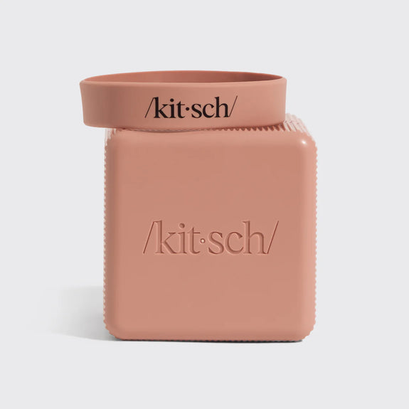 kitsch 2-Compartment Travel Case - Terracotta