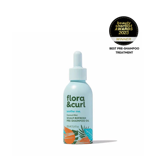 FLORA & CURL soothe me  Coconut Mint Scalp Refresh Pre-Shampoo Oil 100ml