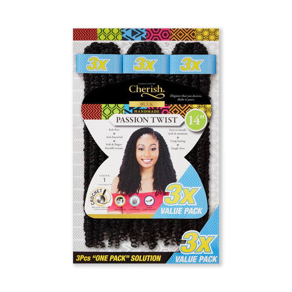 Cherish Ultimate Comfort Passion Twist 3X 14"pack