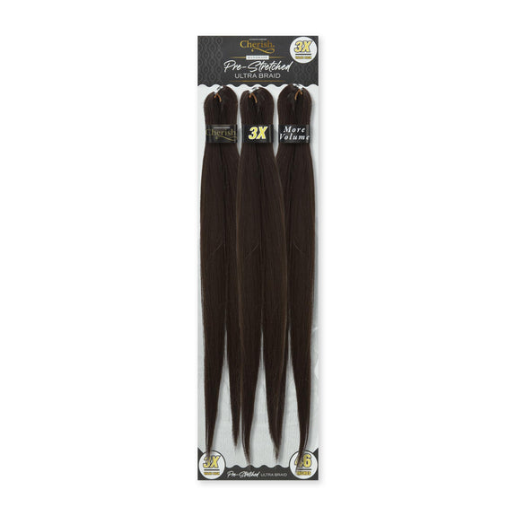 Cherish Ultimate Comfort Pre-Stretched Ultra Braid Hair 3X pack 46"