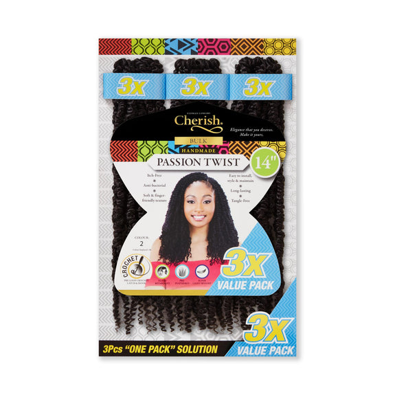 Cherish Ultimate Comfort Passion Twist 3X 14"pack