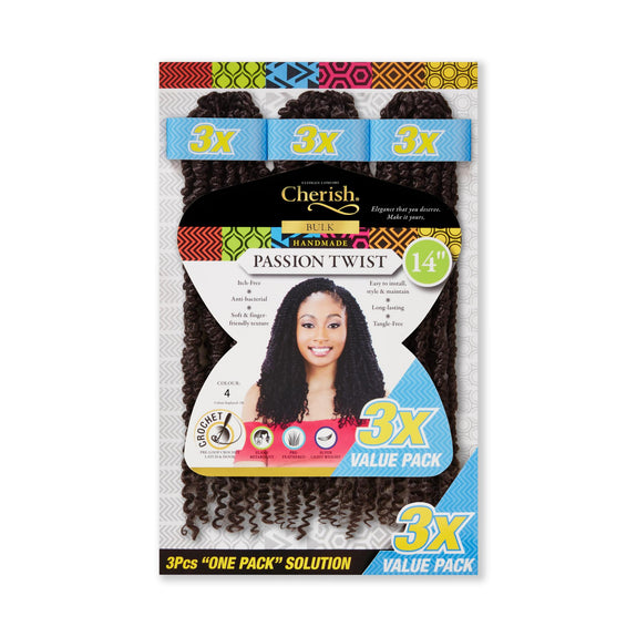 Cherish Ultimate Comfort Passion Twist 3X 14"pack