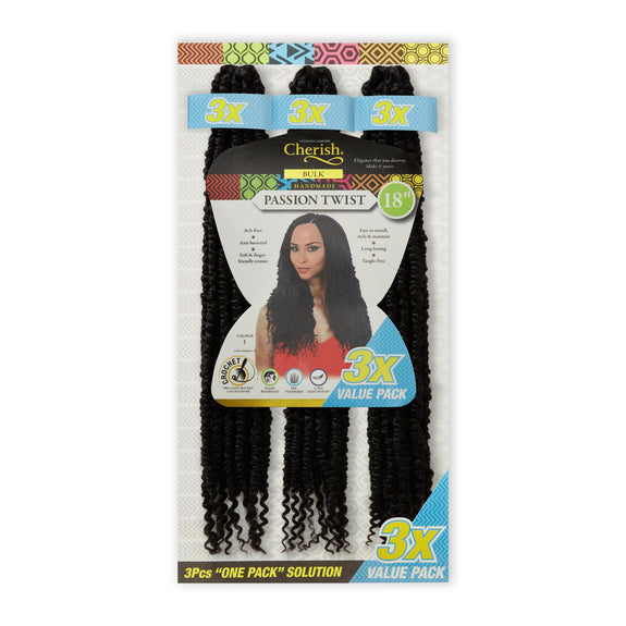 Cherish Ultimate Comfort Passion Twist 3X 18"pack