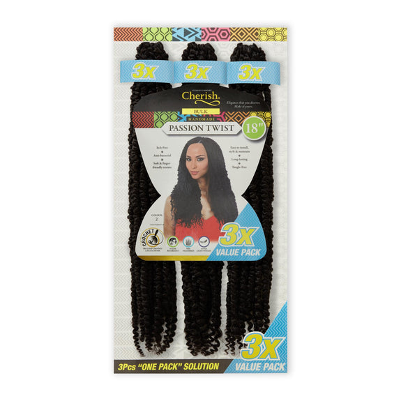 Cherish Ultimate Comfort Passion Twist 3X 18"pack