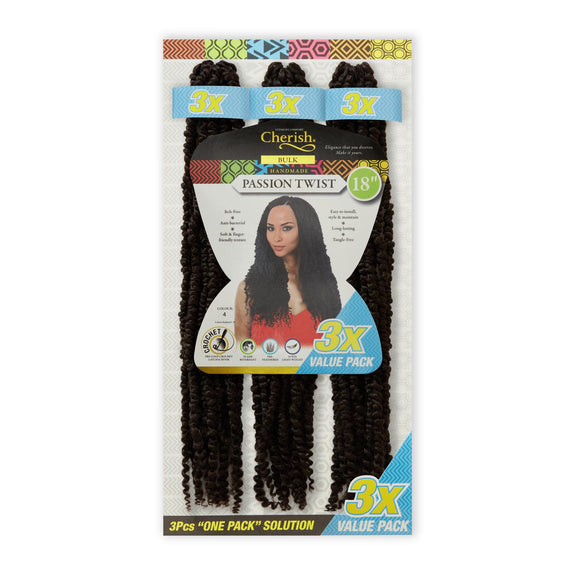 Cherish Ultimate Comfort Passion Twist 3X 18"pack