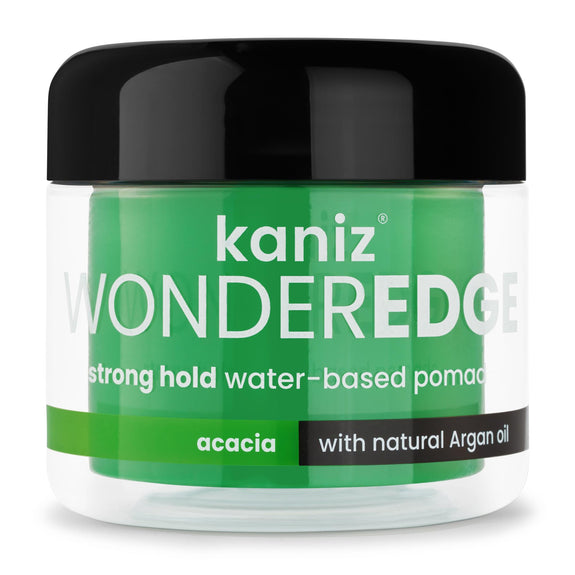 KANIZ WONDER EDGE SWEET PEACH SCENT STRONG HOLD WATER BASED POMADE 120ML