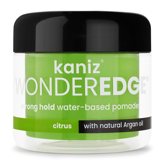 KANIZ WONDER EDGE SWEET PEACH SCENT STRONG HOLD WATER BASED POMADE 120ML