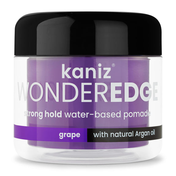 KANIZ WONDER EDGE SWEET PEACH SCENT STRONG HOLD WATER BASED POMADE 120ML