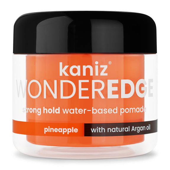 KANIZ WONDER EDGE SWEET PEACH SCENT STRONG HOLD WATER BASED POMADE 120ML