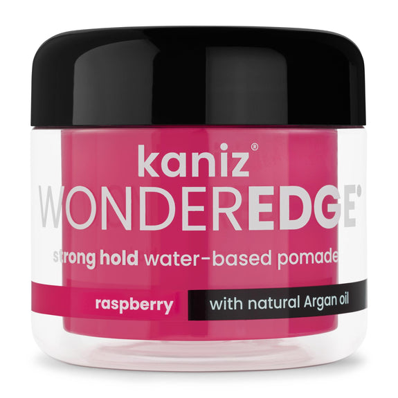 KANIZ WONDER EDGE SWEET PEACH SCENT STRONG HOLD WATER BASED POMADE 120ML