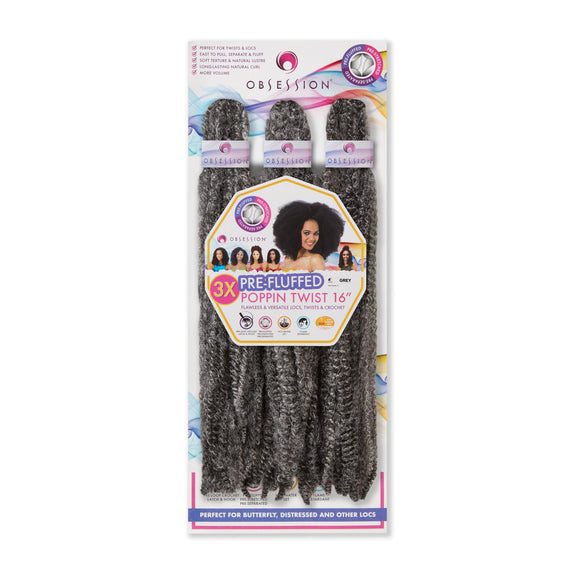 OBSESSION BULK  3X Pre-Fluffed POPPIN TWIST