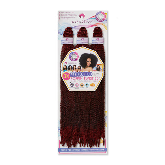 OBSESSION BULK  3X Pre-Fluffed POPPIN TWIST