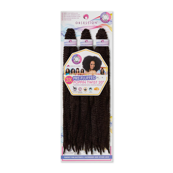 OBSESSION BULK  3X Pre-Fluffed POPPIN TWIST