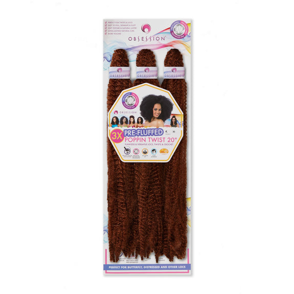 OBSESSION BULK  3X Pre-Fluffed POPPIN TWIST