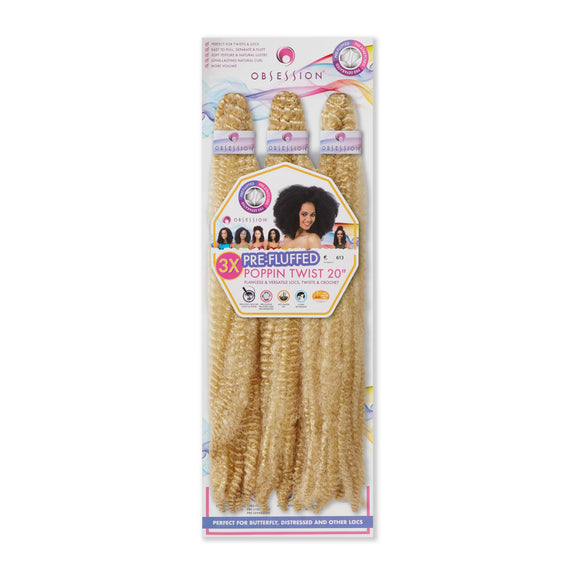 OBSESSION BULK  3X Pre-Fluffed POPPIN TWIST