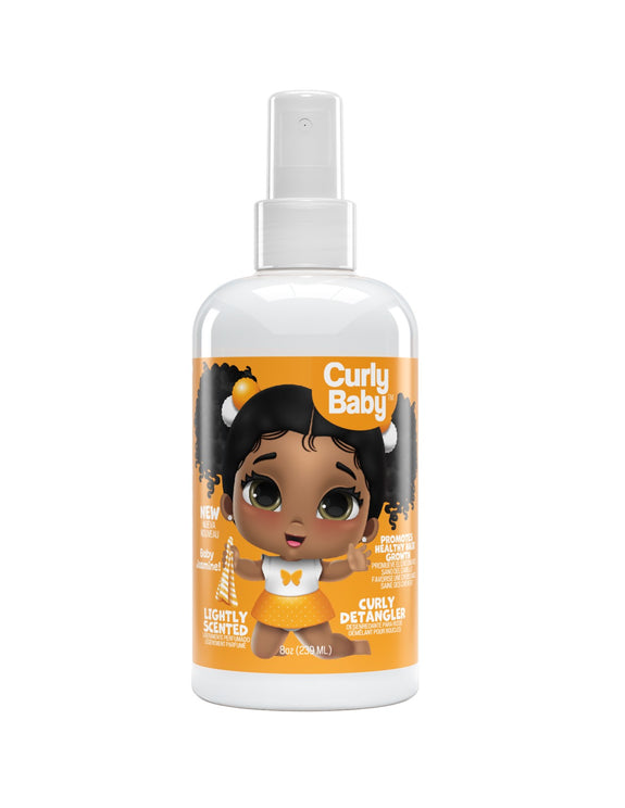 CURLY BABY DETANGLER SPRAY JASMINE 8OZ