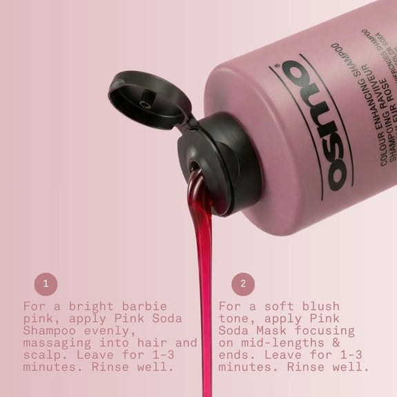 Osmo Pink Soda Color Enhancing Shampoo 400ml/13.5oz