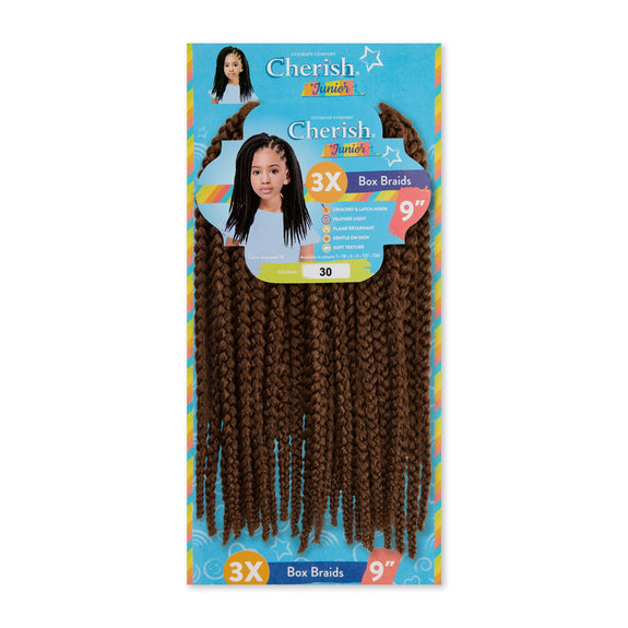 Cherish Junior Kids 3x Box Braid 9"