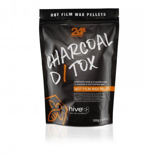 CHARCOAL D/TOX HOT FILM WAX PELLETS-500G