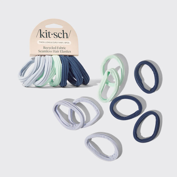 kistch Garden Bouquet Seamless Hair Elastics 8pc Set
