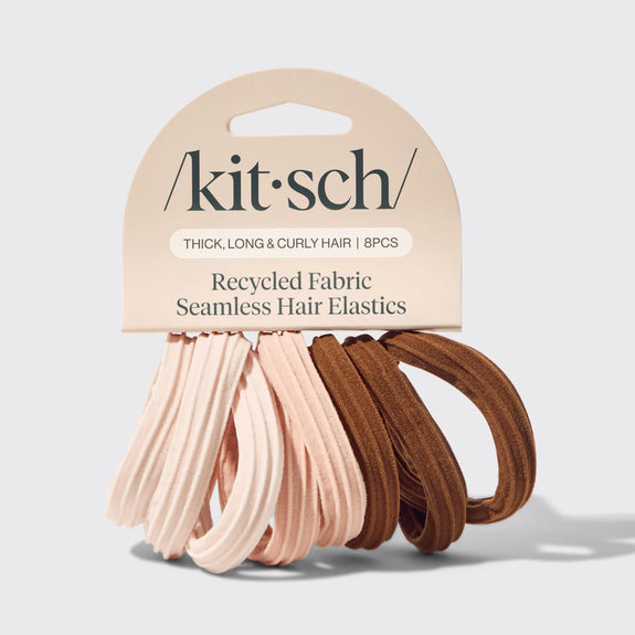 kistch Garden Bouquet Seamless Hair Elastics 8pc Set