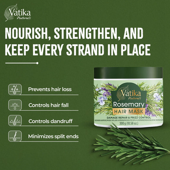 Vatika Natural Rosemary Hair Mask - 300 ml