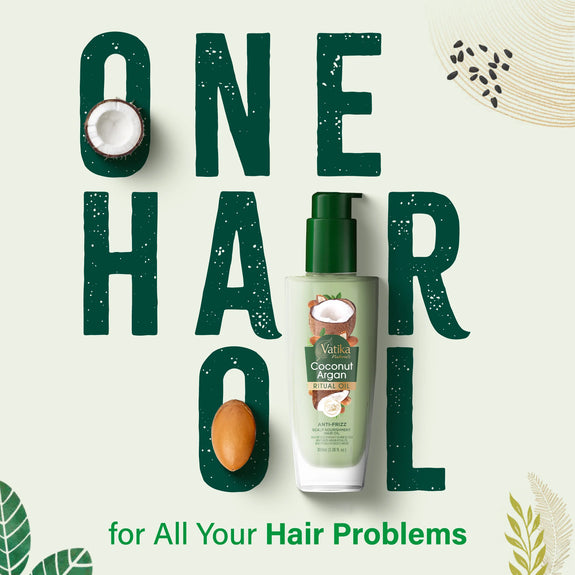 Vatika Naturals Coconut Argan Ritual Hair Oil 100ML