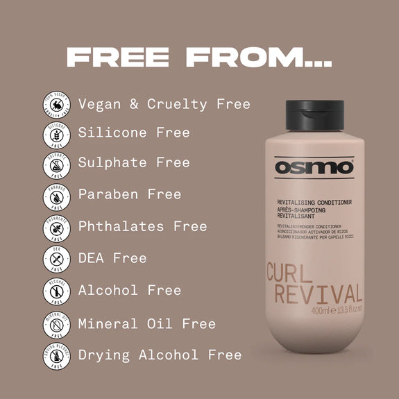 OSMO CURL REVIVAL REVITALISING CONDITIONER 400ML