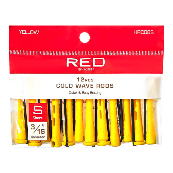 RED BY KISS Cold Wave Rods Short (12pcs)