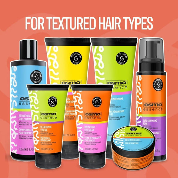 Osmo Essence Reinvigorating Shampoo. Super-Hyrdrating Pataua Oil & Mango Butter. Ideal for Curly hair types. 200ml.