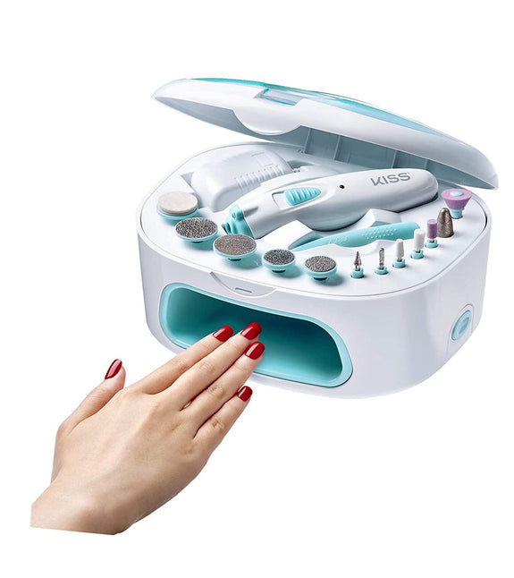 KISS NEW YORK POWER FILE NAIL DYYER ALL IN ONE NAIL CARE KIT