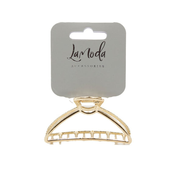 LA MODA GOLD METAL CLAW CLAMP