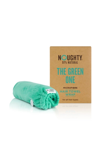 NOUGHTY Microfibre Hair Towel - the Green One