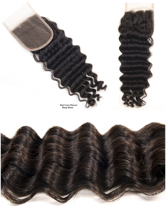 DRESSMAKER 100% UNPROCESSED  VIRGIN REMY HAIR  PRESTIGE TRANSPARENT LACE  CLOUSRE 4x4