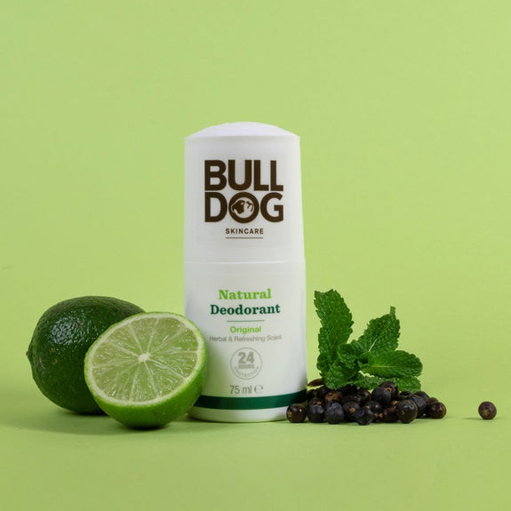 BULL DOG ORIGINAL NATURAL ROLL ON DEODORANT 75G