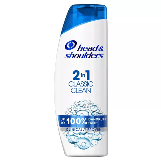 Head & Shoulders Classic Clean 2in1 Clarifying Anti Dandruff Shampoo For Itchy And Dry Scalp-400ML